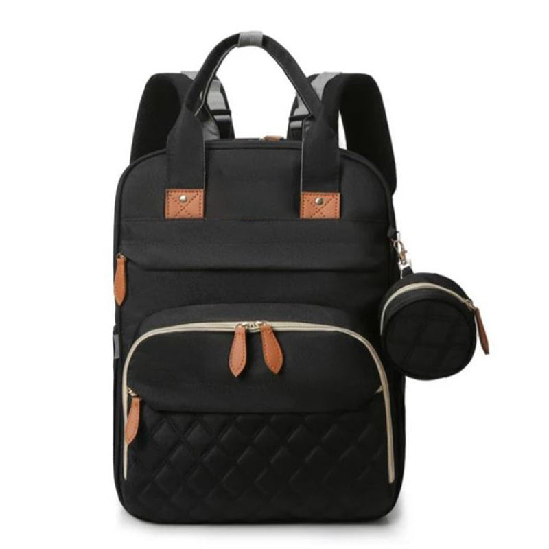 Multi Function Baby Bag Backpack - Black