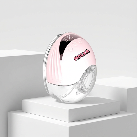 Molka - Hospital Grade Wearable Breast Pump - Pink