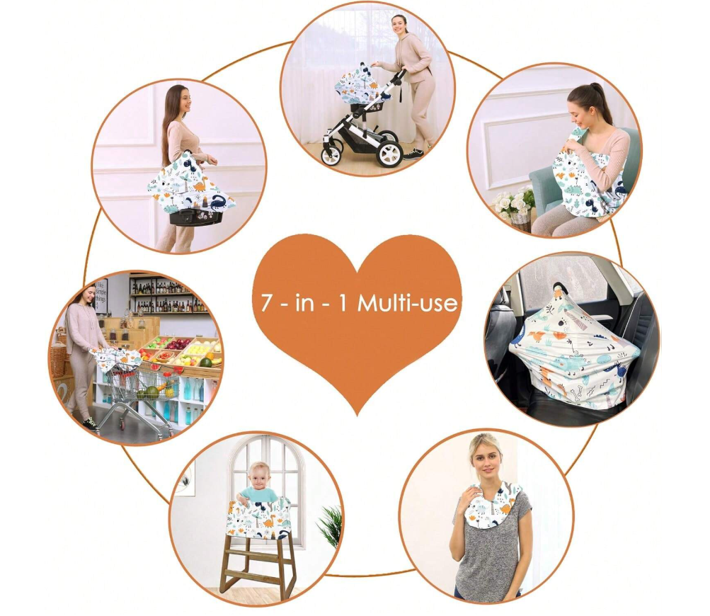7 in 1 Breastfeeding Cover
