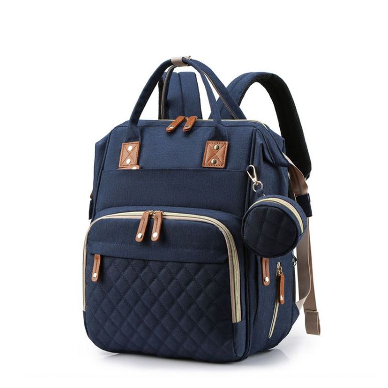 Multi Function Baby Bag Backpack -  Navy